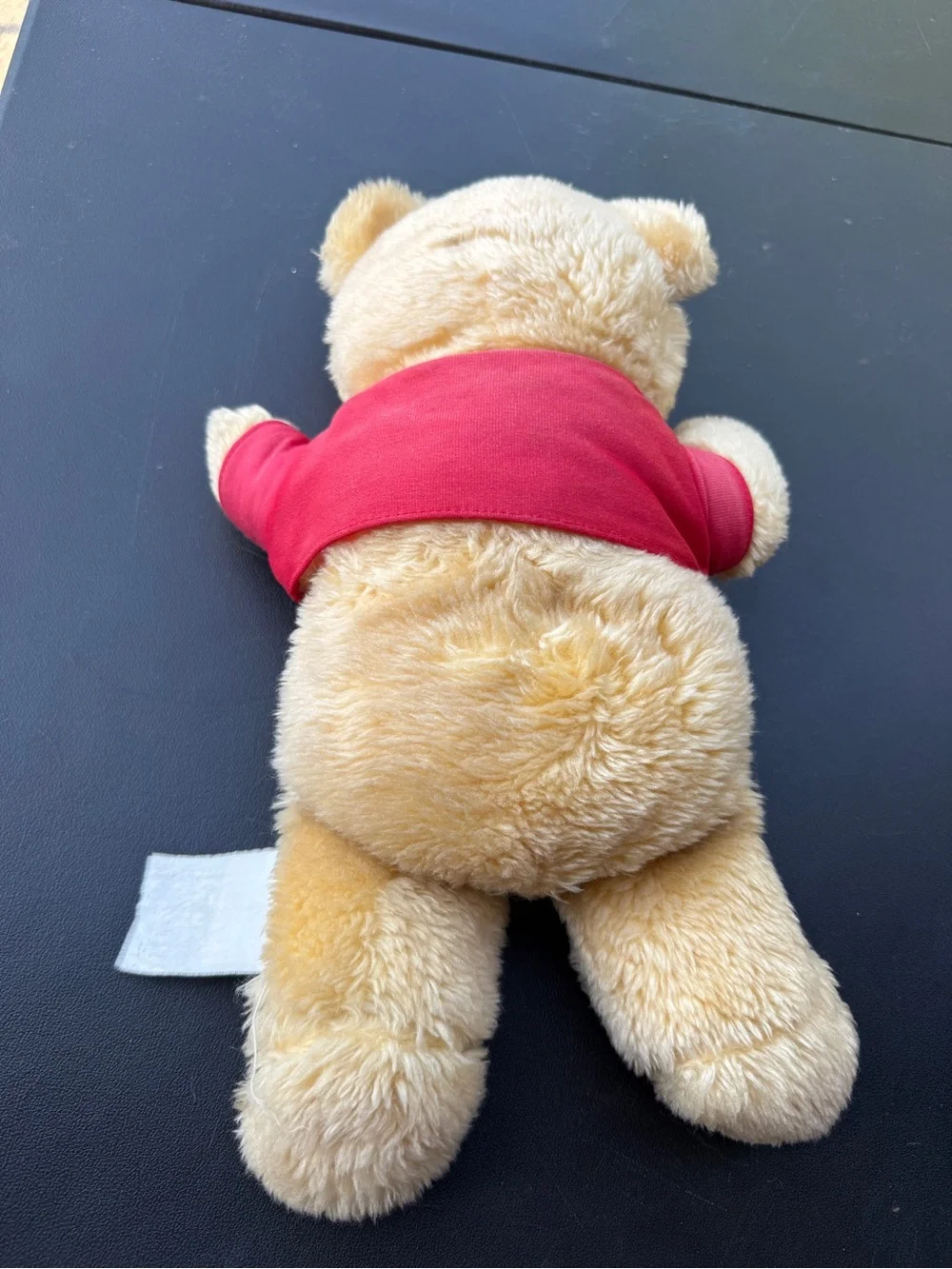Vintage Disney Plush Winnie the Pooh in Yellow and Red Shirt
